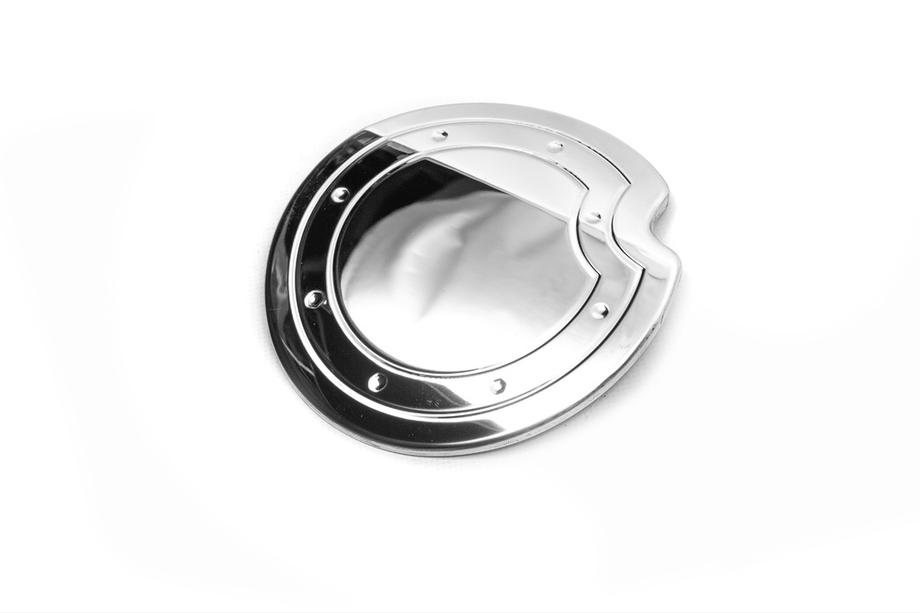 Peugeot 307 2001-2008 Cubierta cromada para tapa de combustible (HB, acero inoxidable) Foto 3