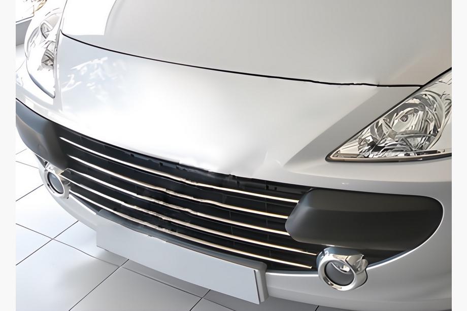 Peugeot 307 2001-2008 Cubiertas de Parrilla Cromadas (2005-2008, 5 piezas, Acero Inoxidable) Image