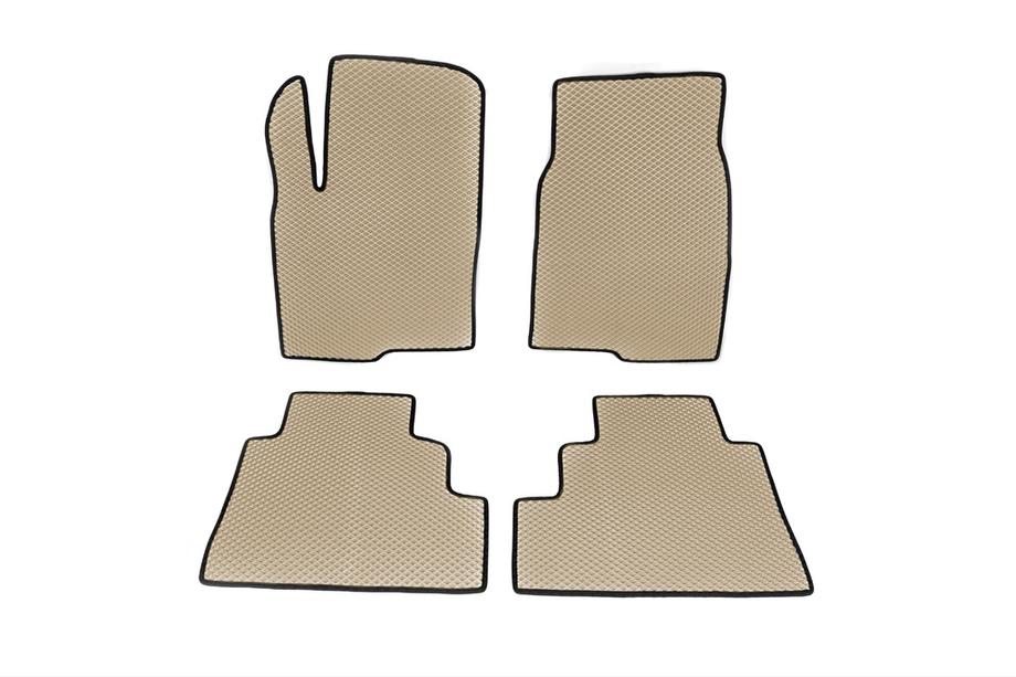 Chevrolet Captiva 2006-2019 Alfombrillas EVA (Beige) Image