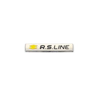 Emblema trasero RS (1 ud, acero inoxidable) foto 1