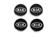 KIA Pegatinas para tapas de llantas V1 60mm (4uds) foto 1