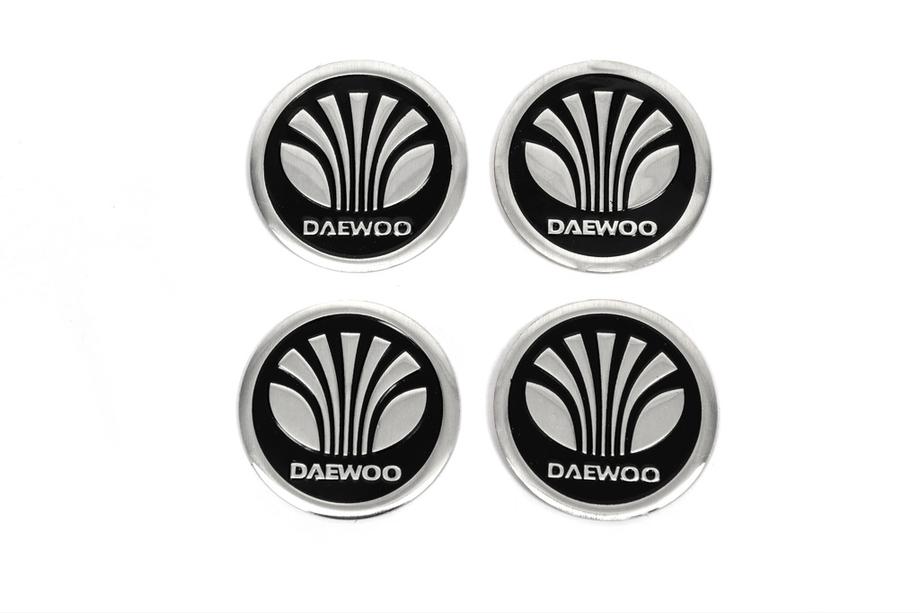 Daewoo Pegatinas para tapas de llantas V1 60mm (4uds) Image