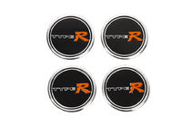 Pegatinas para tapacubos centrales TypeR V1 60mm (4uds) foto 2