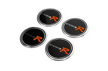 Pegatinas para tapacubos centrales TypeR V1 60mm (4uds) foto 1