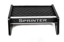 Mercedes Sprinter W901/902/903/904/905 1995–2006 Estante de salpicadero (1995-2000, Negro con costura negra) foto 2