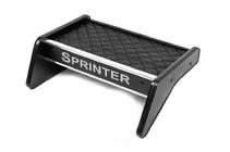 Mercedes Sprinter W901/902/903/904/905 1995–2006 Estante de salpicadero (1995-2000, Negro con costura negra) foto 1