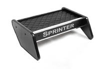 Mercedes Sprinter W901/902/903/904/905 1995–2006 Estante de salpicadero (1995-2000, Negro con costura negra) foto 3