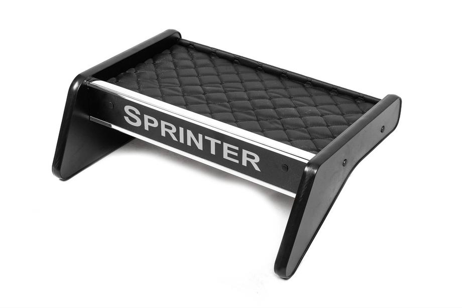 Mercedes Sprinter W901/902/903/904/905 1995–2006 Estante de salpicadero (1995-2000, Negro con costura negra) Image