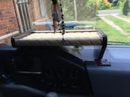 Mercedes Sprinter W901/902/903/904/905 1995–2006 Estante de salpicadero (1995-2000, Beige) TDI (salpicadero) foto 6