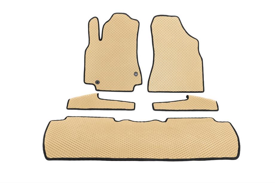 Peugeot Partner Tepee 2008-2018 Alfombrillas EVA (Beige) Image