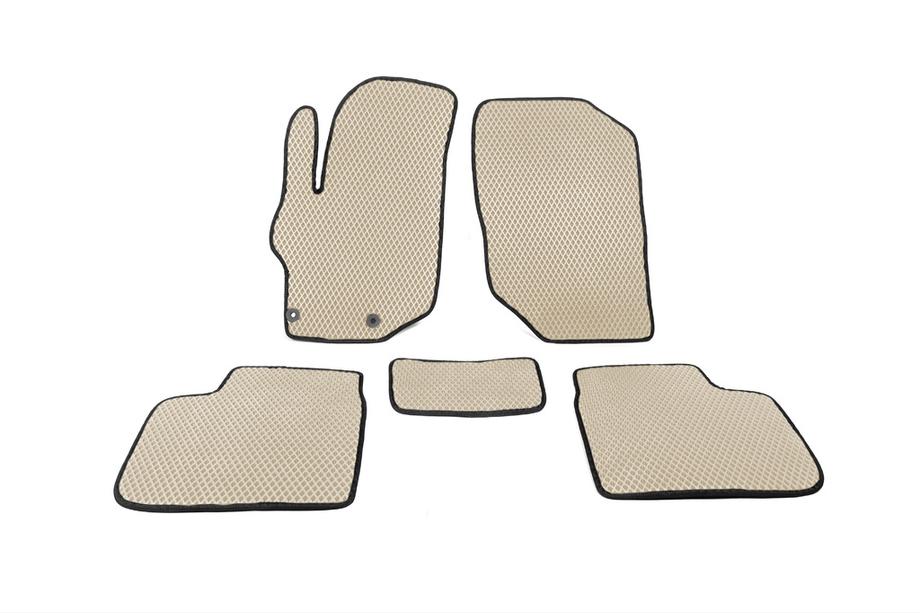 Citroen C-Elysee 2013-2022 Alfombrillas EVA (Beige) Image