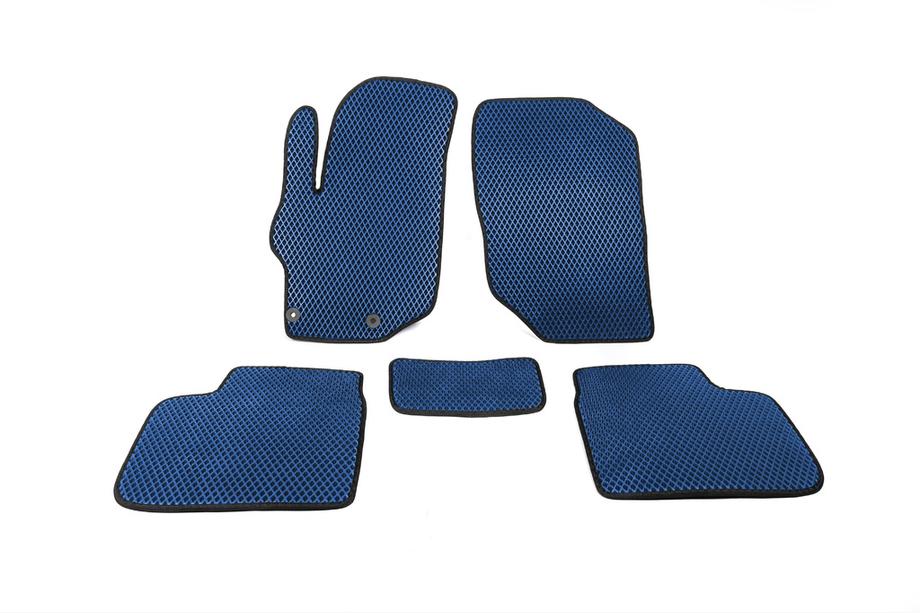 Citroen C-Elysee 2013-2022 Alfombrillas EVA (Azules) Image