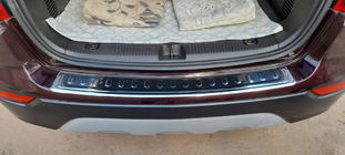 Buick Encore 2013-2019 Protector de Parachoques Trasero V-1 Carmos Acero Inoxidable foto 2