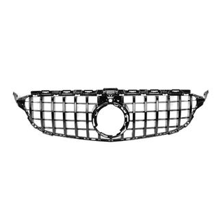 Parrilla Delantera Panamericana GT Negra (para Avantgarde/AMG-Line/C43 AMG) Mercedes C-сlass W205 2014-2021 foto 2