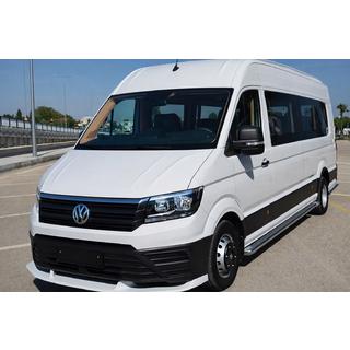 Lip delantero para parachoques delantero (imprimado para pintar) Volkswagen Crafter 2016- foto 2