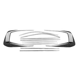 Molduras de Ventanas Cromadas Diseño LC300 (Acero Inoxidable) Toyota Land Cruiser 200 2007-2021 foto 3