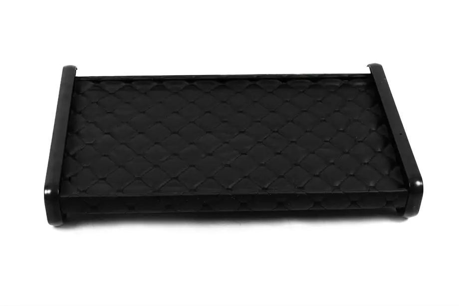 Renault Master 1998-2010 Estante para salpicadero (Negro con costura negra) Foto 4