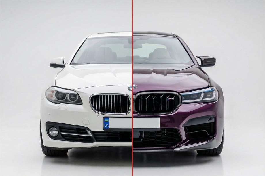 BMW 5 Series F10/F11 2010–2016 Kit de carroceria facelift a G30 M5 CS 2021 Image