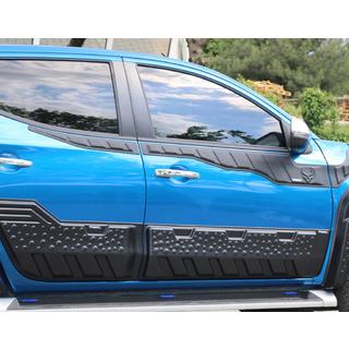 Molduras de puertas EuroCap (6 uds, ABS) Mitsubishi L200 2015-2024 foto 4