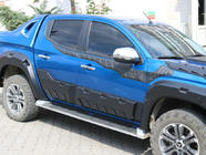 Fiat Fullback 2016- Molduras de puertas EuroCap (6 uds, ABS) foto 4