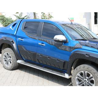 Molduras de puertas EuroCap (6 uds, ABS) Fiat Fullback 2016- foto 4