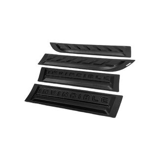 Molduras de puertas EuroCap (4 uds, ABS) Toyota Hilux 2015- foto 1