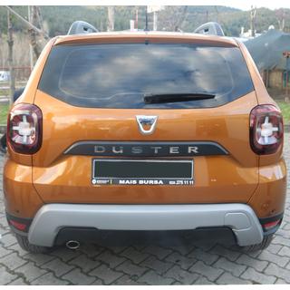 Cubierta de Parachoques Trasero U-Type (ABS, Gris) Renault Duster 2018-2024 foto 1