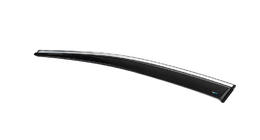 Ford Focus III 2011-2017 Deflector de ventana lado conductor con cromo (1 ud., Sunplex Chrome) foto 2