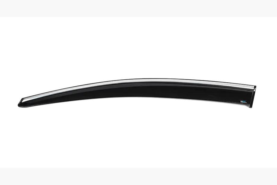 Ford Focus III 2011-2017 Deflector de ventana lado conductor con cromo (1 ud., Sunplex Chrome) Image