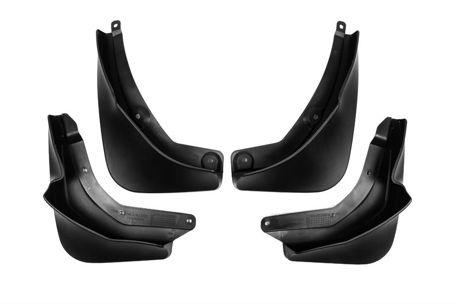 Mercedes EQC 2019-2023 Guardabarros Premium para faldones laterales (4 uds) Image