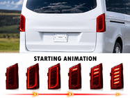 Mercedes Vito/V-class W447 2014- Pilotos traseros Dragon (para Vito, 2 uds) foto 1
