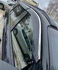 Hyundai Santa Fe 2 2006-2012 Deflectores de ventana con moldura cromada (4 uds, Niken) foto 4
