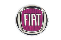 Fiat Emblema (rojo V2, autoadhesivo) 95 mm foto 1