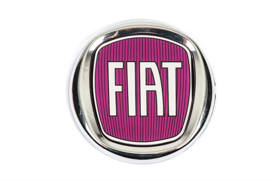 Fiat Emblema (rojo V2, autoadhesivo) 95 mm Image