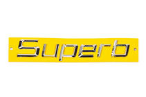 Skoda Superb 2009-2015 Inscripción Superb 2009-2013 (170 x 30mm) foto 2