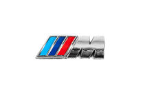 BMW Emblema M 54mm x 20mm foto 2