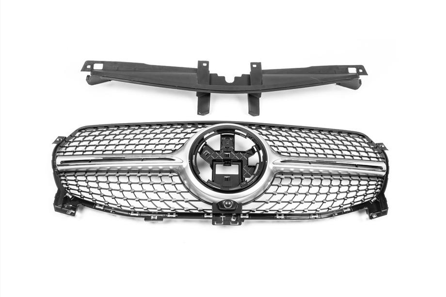 Mercedes GLE coupe C167 2019- Parrilla Delantera Diamond Silver (para Base 2019-2023) Image