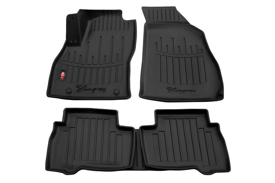 Fiat Fiorino/Qubo 2008-2024 Alfombrillas de goma Stingray 3D (5 uds, poliuretano) Foto 1
