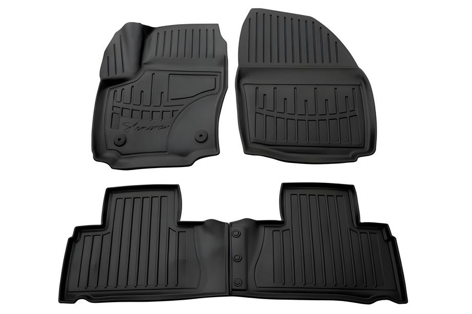Ford S-Max 2007-2014 Alfombrillas de Goma Stingray 3D (2011-2014, 4 uds, Poliuretano, Clip FC2) Foto 1