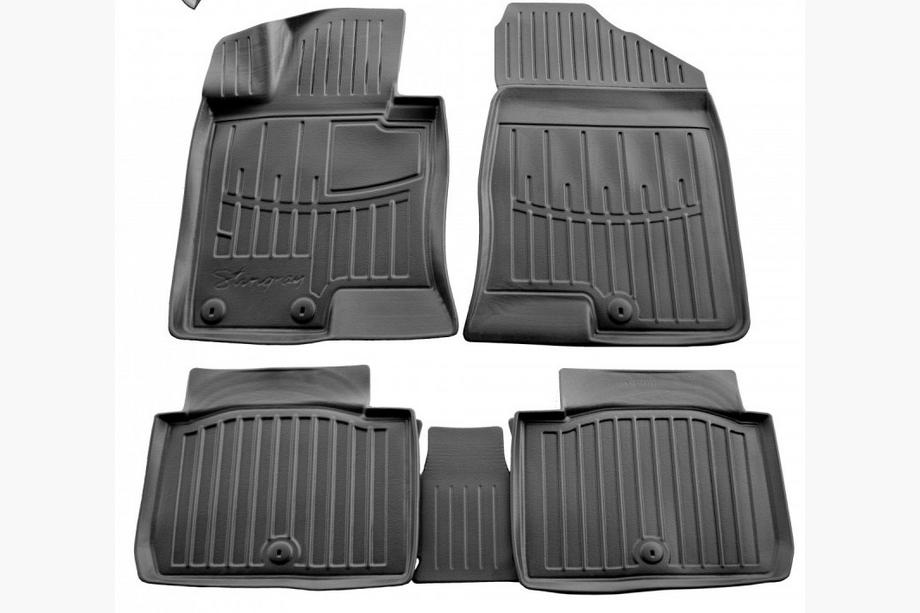 Kia Optima 2010-2016 Alfombrillas de goma Stingray 3D (5 uds, poliuretano) Image