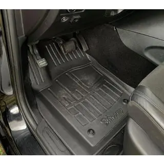 Alfombrillas de goma Stingray 3D (5 uds, poliuretano) Jeep Grand Cherokee WK2 2010-2021 foto 1