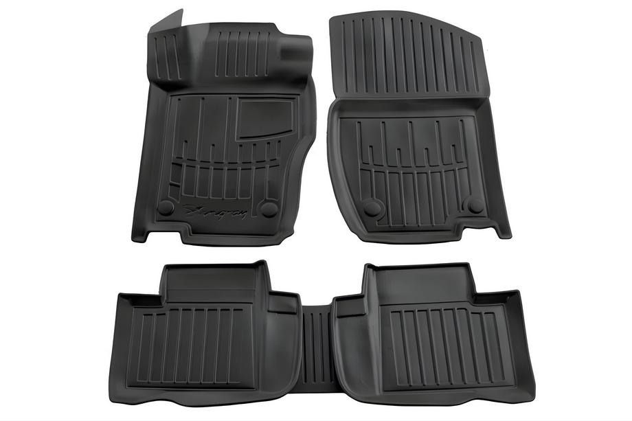 Mercedes ML W164 2005-2011 Alfombrillas de goma Stingray 3D (5 uds, poliuretano) Image