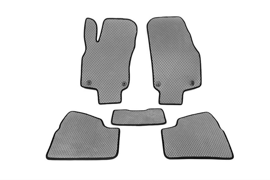 Opel Astra H 2004-2013 Alfombrillas EVA (Gris) Image