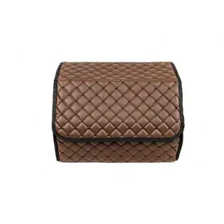 Bolsa Organizador de Maletero ECO (50x30x30, Marron) foto 3