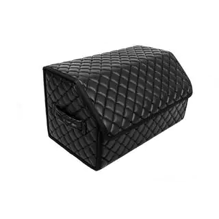 Bolsa organizadora de maletero ECO (50x30x30, Negra) foto 4