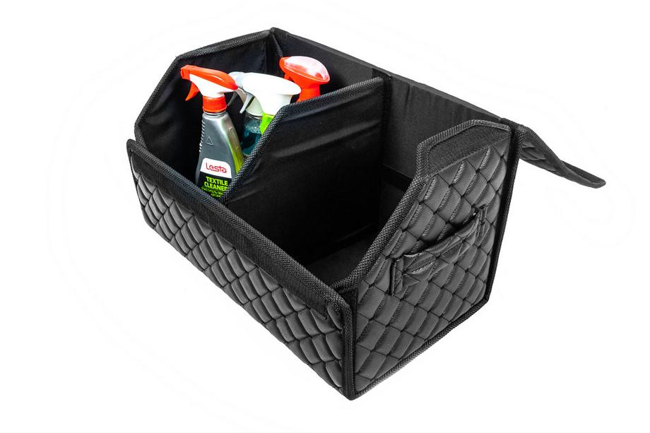 Bolsa organizadora de maletero ECO (50x30x30, Negra) Foto 2
