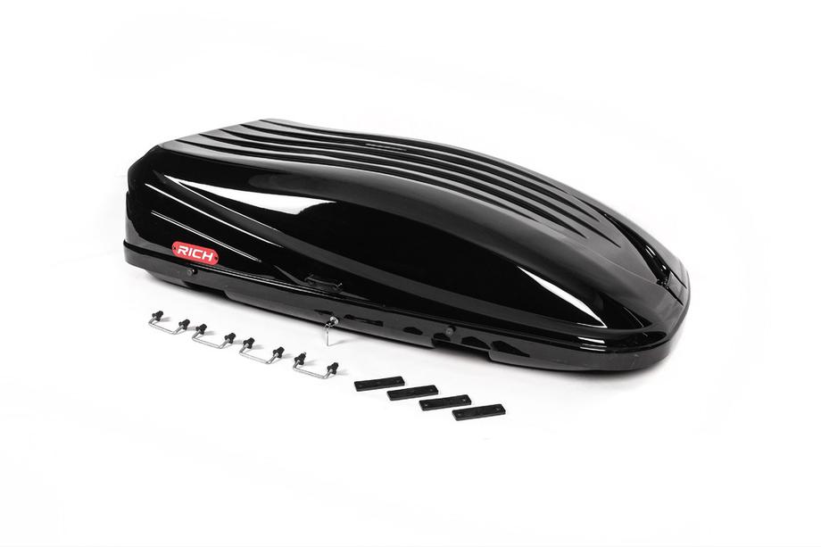 OFERTA! Cofre de Techo RICH Negro Brillante (390 L, DAÑADO) Image