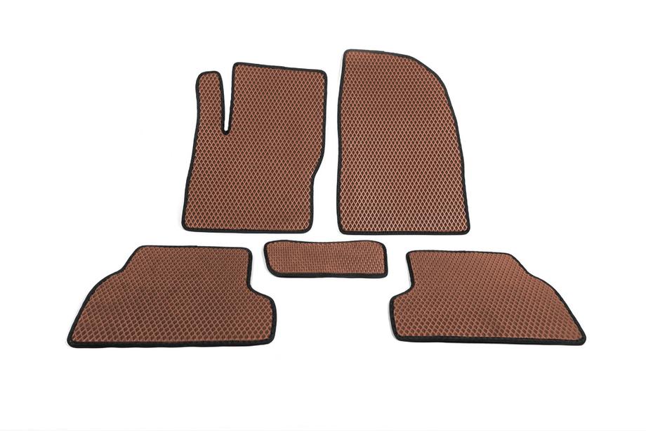 Ford Focus II 2005-2008 Alfombrillas EVA (rojo ladrillo) Image
