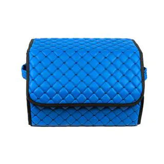 Bolsa organizadora de maletero ECO (50x30x30, azul) foto 3