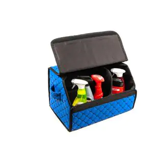 Bolsa organizadora de maletero ECO (50x30x30, azul) foto 1